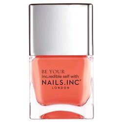 Nails Inc Be Your Inc.redible Self, Apricot Crush, Burt Orange, Earth Inspired, Glossy, No Chip, Long Lasting, Quick Dry, Air Dry, Professional Manicures & Pedicures, Vegan, Nail Polish 14 ML