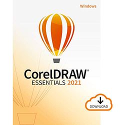 CorelDRAW Essentials 2021 | Ilustración, diseño de páginas y edición de fotografías | Essentials | 1 Dispositivo | 1 Usuario | PC | Código de activación PC enviado por email