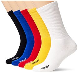 Mxthersocker Essential-The Naked 5 Pack Socks, Multi Yellow, L