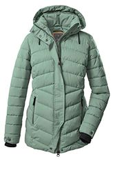 G.I.G.A. DX Women's Veste fonctionnelle décontractée à l'aspect duvet avec capuche amovible GW 48 WMN QLTD JCKT, menthe, 44, 38721-000