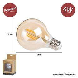 Zons 810463 LED Edison, decoratieve lamp, retro gloeilamp