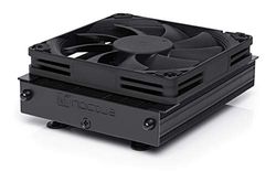 Noctua NH-L9a-AM4 chromax.black, Dissipatore a Basso Profilo per CPU (92 mm, Nero)
