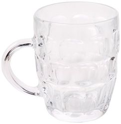 Bar para bebéStuff Arcoroc Britannia Beer Caneca clássica, Noppenkrug, vidro Hag, 560 ml, 4 quantidade