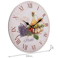 Reloj de madera, blanco