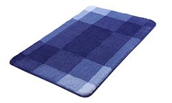 Kleine Wolke Alfombrilla de baño (70 x 120 cm), Color Azul Marino