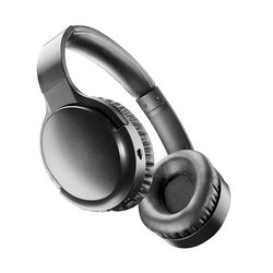Music Sound - VIBRA - Auriculares Bluetooth inalámbricos con tecnología Active Noise Cancelling - Eliminan el Ruido Ambiental - Diadema Ajustable - 35 Horas de autonomía - Negro