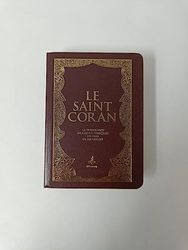 Saint Coran - FranCais - souple - Poche (10x14) - marron