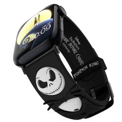 Disney: The Nightmare Before Christmas - Jack Skellington 3D Correa de reloj Smartwatch - Con licencia oficial, compatible con todos los modelos y tamaños de Apple Watch (Apple Watch no incluído)