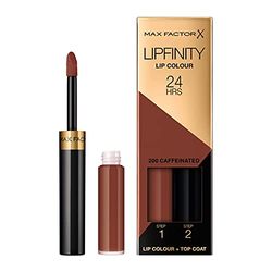 Max Factor Lipfinity Labial longa duração, tom 200 Caffeinated, 2 ml