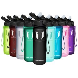 Super Sparrow Gourde Avec Paille - Bouteille - 1000ml - sans BPA Tritan - Anti-fuite Reutilisable Pour salle de 'école,Sport