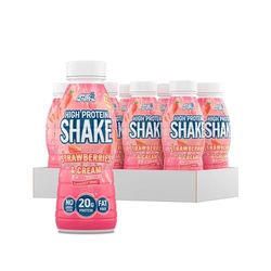 Applied Nutrition Ready To Drink High Protein Shake Strawberry & Cream 8X330ml