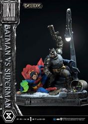 Prime 1 Studio DC Comics statyett Batman Vs. Stålmannen (The Dark Knight Returns) Deluxe Bonus Ver. 110 cm