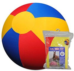 Horsemens Pride Inc. Horsemen trots Jolly Mega Ball COVER - 30" strandbal - helder, unisex, HMP0175