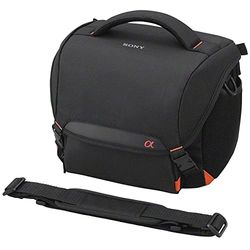 Sony LCS-SC8 Custodia morbida compatta per fotocamera, Nero