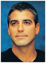 Artopweb TW18563 George Clooney decoratieve panelen, meerkleurig, 57x80 cm