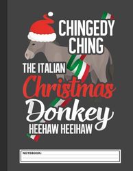 Dominick The Italian Christmas Donkey Donkeys Notebook