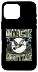 Anatra Caccia Anatra Cacciatore di Anatre Camouflage anni '9 Custodia per iPhone 16 Pro Max