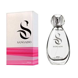 SANGADO Gardenia and Musk Perfume for Women, 8-10 hours long-Lasting, Luxury smelling, Chypre Floral, Fine French Essences, Extra-Concentrated (Parfum), Alluring, 50 ml Spray