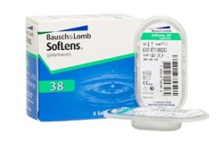 SofLens 38 BAUSCH + LOMB lentillas mensuales esféricas, 6 unidades / 9.0 BC / 14.00 DIA / -00,50