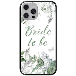 ERT GROUP mobiltelefonfodral för Apple Iphone 13 PRO MAX originalt och officiellt licensierat Babaco mönster Bride to be 005 tillverkad av härdat glas, skyddsfodral