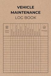 Vehicle maintenance log book: Track maintenance, repairs, fuel, oil changes, mileage, and tires. Perfect for cars, trucks, and motorcycles. It’s a must-have for vehicle owners to stay organized.