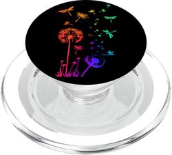 Denti Di Leone Arcobaleno Fiori Di Campo Denti Di Leone PopSockets PopGrip per MagSafe