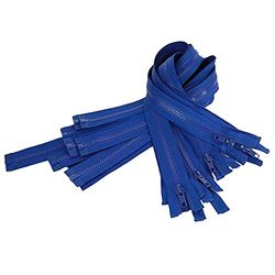 Trimz Zipper, Blue, 10 Pieces