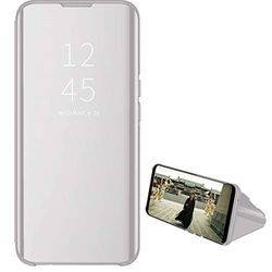 Hülle® Plating Flip Mirror Case for Xiaomi Redmi Note 8T (Silver)