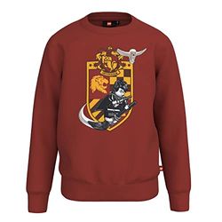 LEGO Harry Potter Sweatshirt Pullover Gryffindor LWStorm 104 Sudadera, 352 Dark Red, 116 Unisex Adulto