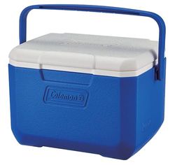 Coleman Unissexo adulto frigorífico rígido, azul, 4 l
