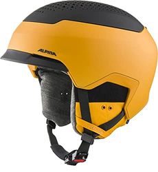 ALPINA Unisexe - Adultes, Gems Casque de Ski, Burned-Yellow Black Matt, 51-55 cm
