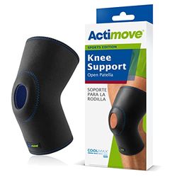 Actimove- Sports Edition - Open Patella Knee Support - Provides Support & Pain Relief - Latex and Neoprene Free- Medium