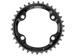 Shimano 34D XT FC-M8000 11X1 Prato, adultos unissexo, preto, tamanho único