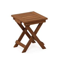 Furinno uteplats bord, trä, naturligt, en storlek