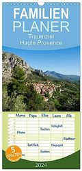 Pianificatore Familienplaner 2024 - Traumziel Haute Provence mit 5 Spalten (Wandkalender, 21 cm x 45 cm) CALVENDO