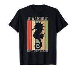 Seahorse Is My Spirit Animal Underwater Diving Ocean Life Maglietta