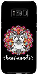 Carcasa para Galaxy S8+ Goat Yoga Divertido Meditación Baamaaaste Goat Yoga Chicas