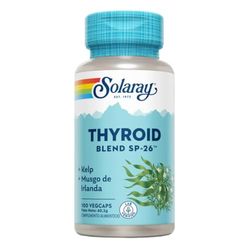 Solaray Thyroid Blend SP-26 | Tiroides| 100 VegCaps