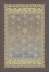Bassetti PALLAVICINO plaid van 100% katoen in de kleur Grigio G1, afmetingen: 180x250 cm - 9330131