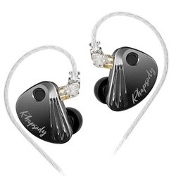 KZ CCA Rhapsody 2DD+4BA Hybrid IEM Earbuds with microphone