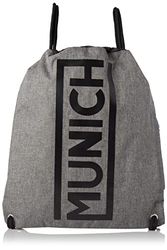 Munich Sports Gym Sack, Sportväskor Unisex Vuxen, M, Grå melange, M