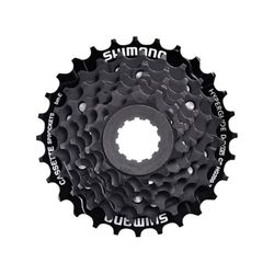 SHIMANO Zahnkranz-Kassette-2093037100 Cassete dentado, unissexo para adultos, prata, 17 x 17 x 6 cm