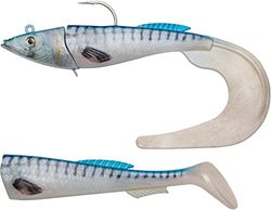 Berkley Powerbait Power Herring - Leurre Souple Polyvalent pour la Pêche en Mer, Founit avec deux Paddle pour le Lieu, Bar, Morue, Julienne et Merlan