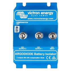 Victron Energy ArgoDiode Battery Isolators 80-2SC (2 Batteries 80 amp), Retail