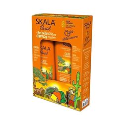 Skala Expert- Kit de champú + acondicionador de "Caju y Murumuru" 2*325ml -100% vegano - Recupera hidratación y reduce el frizz