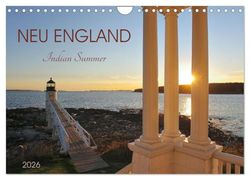 Neu England, Indian Summer (Wandkalender 2026 DIN A4 quer), CALVENDO Monatskalender: Ein Wandkalender, der die herbstlichen Farben Neuenglands einfängt.