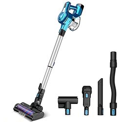 INSE Aspiradora Escoba Sin Cable, Aspiradora Escoba 10 en 1 Multifuncional, 2500Pa 250W, Autonomia hasta 45 mins, Aspiradora Vertical para Pelos de Animales, Suelos Duros y Alfombras