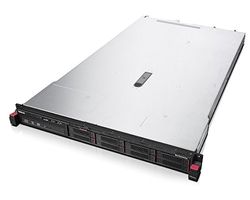 Lenovo ThinkServer RD350 Servidor 2,4 GHz Intel® Xeon® E5 v3 E5-2620V3 Bastidor (1U) 750 W - Servidores (2,4 GHz, E5-2620V3, 8 GB, DDR4-SDRAM, 750 W, Bastidor (1U))