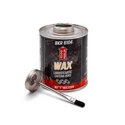 1000 Miglia BKR 6104 DRY Cera para Cadenas de Bicicleta para uso en Condiciones de terreno seco y polvoriento - 900 ml, Frasco All-In-One con Cepillo de aplicación incluido