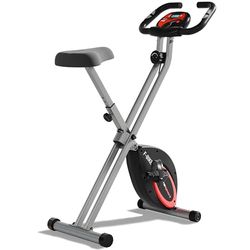 Ultrasport F-Bike, F-Rider Basics, Fietstrainer, Fitnessbike LCD Training Computer, Opvouwbare Hometrainer, Max. Gebruikersgewicht 110 kg, hartslagmeting, 8 weerstandsniveaus, trimwiel, Roze